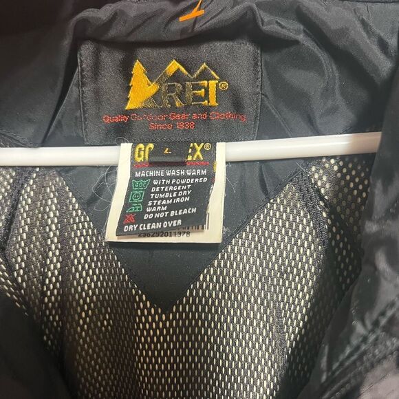 REI blue and black Gore-Tex windbreaker Men’s Sz L - Picture 8 of 8